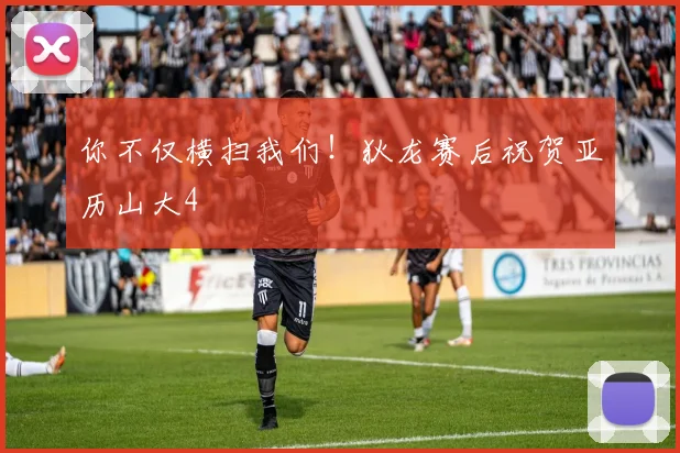 你不仅横扫我们！狄龙赛后祝贺亚历山大4
